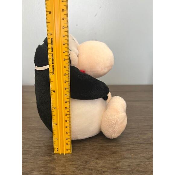 Vintage‎ Opus Penguin with Red Tie Plush 7.5" - Picture 4 of 5